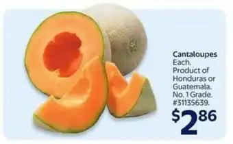 Walmart Cantaloupes offer