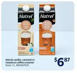 Walmart Natrel Coffee Creamer offer