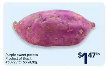 Walmart Purple Sweet Potato offer