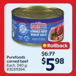 Walmart Purefoods Corned Beef offer