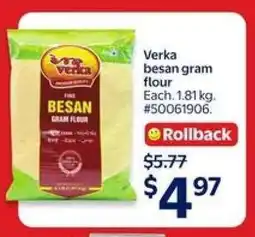 Walmart Verka Besan Gram Flour offer