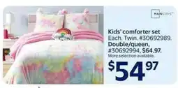 Walmart Kids' comforter set offer