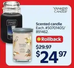 Walmart Scented candle offer