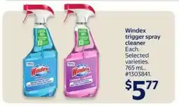 Walmart Windex trigger spray cleaner offer