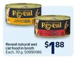 Walmart Reveal natural wet cat food in broth offer