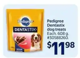 Walmart PEDIGREE DENTASTIX DOG TREATS offer