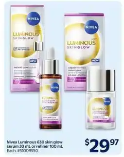 Walmart Nivea Luminous 630 Skin Glow offer