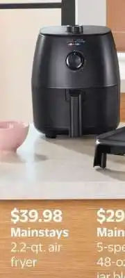 Walmart Mainstays 2.2-qt. Air Fryer offer