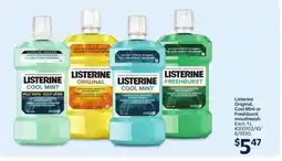 Walmart LISTERINE MOUTHWASH offer