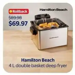 Walmart Hamilton Beach offer