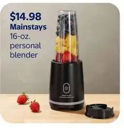 Walmart Mainstays 16-oz. personal blender offer