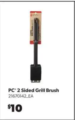 Real Canadian Superstore PC 2 Sided Grill Brush offer