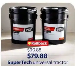 Walmart SuperTech Universal Tractor offer