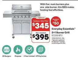 Real Canadian Superstore Everyday Essentials 5+1 Burner Grill offer