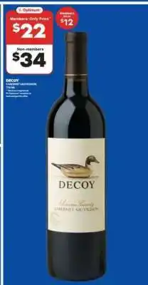 Real Canadian Liquorstore DECOY CABERNET SAUVIGNON offer
