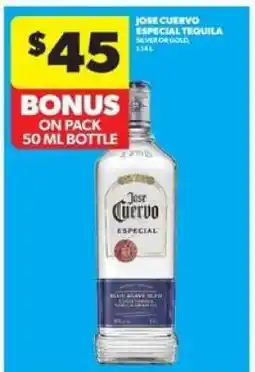 Real Canadian Liquorstore Jose Cuervo Especial Tequila offer