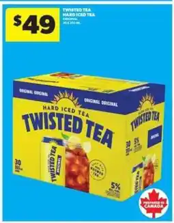 Real Canadian Liquorstore Twisted Tea Hard Iced Tea offer
