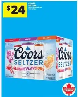 Real Canadian Liquorstore Coors Seltzer offer