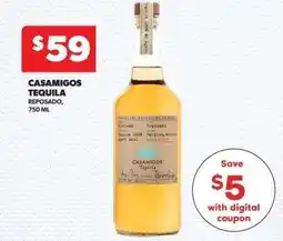 Real Canadian Liquorstore CASAMIGOS TEQUILA REPOSADO, 750 ML offer