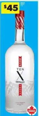 Real Canadian Liquorstore Deca Ten X Vodka offer