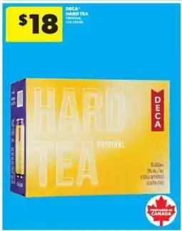 Real Canadian Liquorstore DECA HARD TEA offer