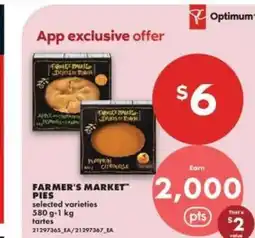 No Frills FARMER'S MARKET PIES offer