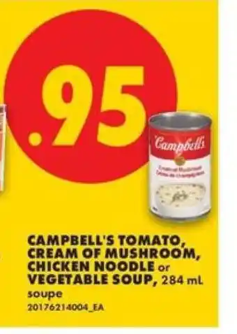 No Frills CAMPBELL’S SOUP offer