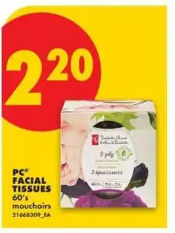 No Frills PC Facial Tissues offer