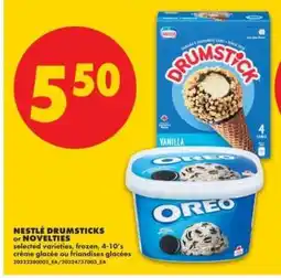 No Frills Nestlé Drumsticks or Novelties offer