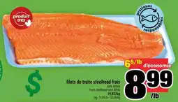 Super C FILETS DE TRUITE STEELHEAD FRAIS offer