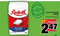 Super C Sucre Blanc Granulé Redpath offer