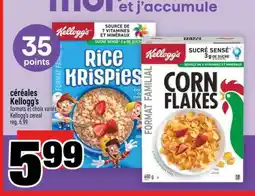 Super C CÉRÉALES KELLOGG'S offer