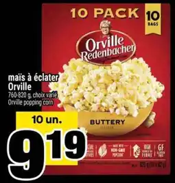 Super C ORVILLE REDENBACHER POPPING CORN offer