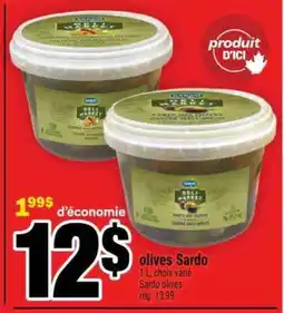 Super C OLIVES SARDO offer