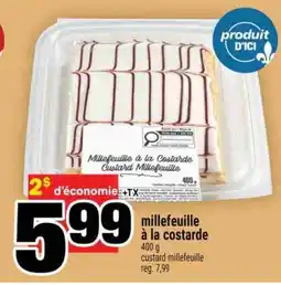 Super C millefeuille à la costarde offer