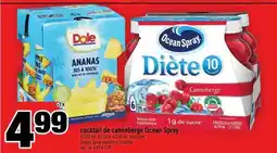 Super C cocktail de canneberge Ocean Spray offer