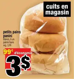 Super C PETITS PAINS PANINI offer