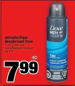 Super C antisudorifique-désodorisant Dove offer