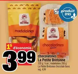 Super C CHOCOLATINES LA PETITE BRETONNE offer