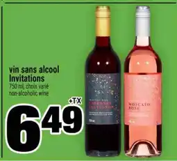 Super C Invitations vin sans alcool offer
