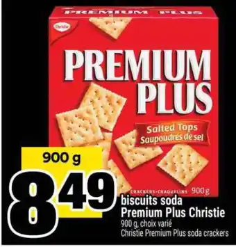 Super C biscuits soda Premium Plus Christie offer