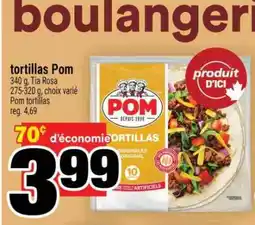 Super C TORTILLAS POM offer