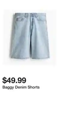 H&M Baggy Denim Shorts offer