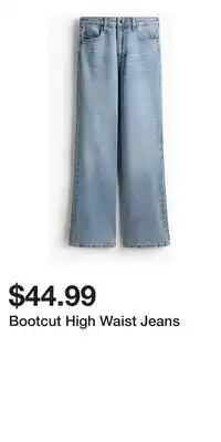 H&M Bootcut High Waist Jeans offer