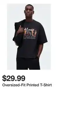 H&M Oversized-Fit Printed T-Shirt offer