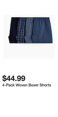 H&M 4-Pack Woven Boxer Shorts offer