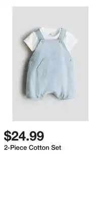 H&M 2-Piece Cotton Set offer