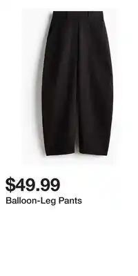 H&M Balloon-Leg Pants offer