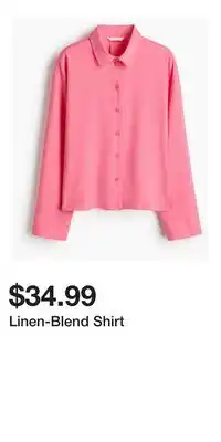 H&M Linen-Blend Shirt offer