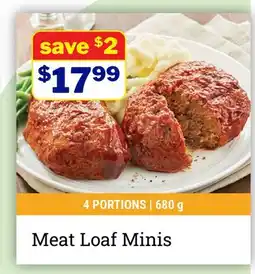 M & M Food Market Meat Loaf Minis offer